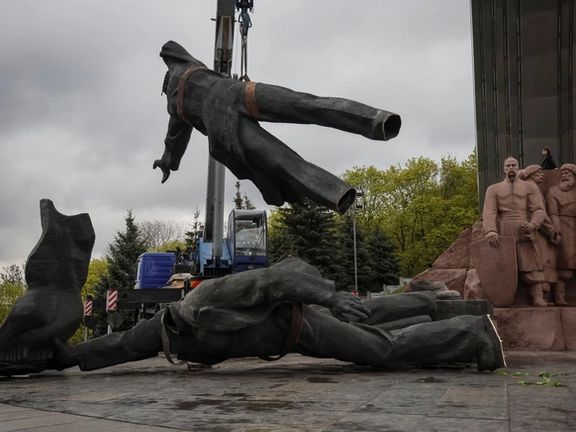 بنای یادبود دوستی اوکراین و روسیه از مرکز کییف برچیده شد