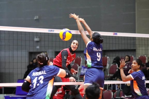 ایران ۱ - ۳ هند؛ شکست تیم ملی والیبال زنان ایران در آسیا