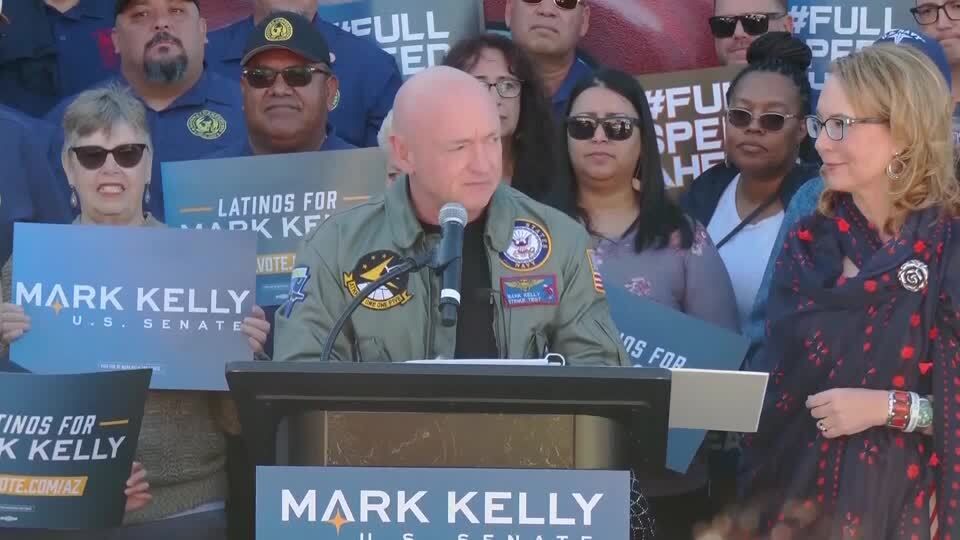 Democratic Senator Mark Kelly