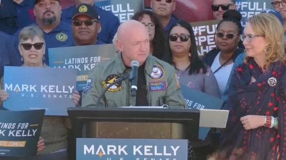 Democratic Senator Mark Kelly