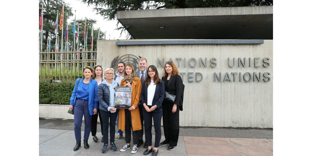 خانواده‌های ۳ فرانسوی زندانی در ایران از سازمان ملل کمک خواستند