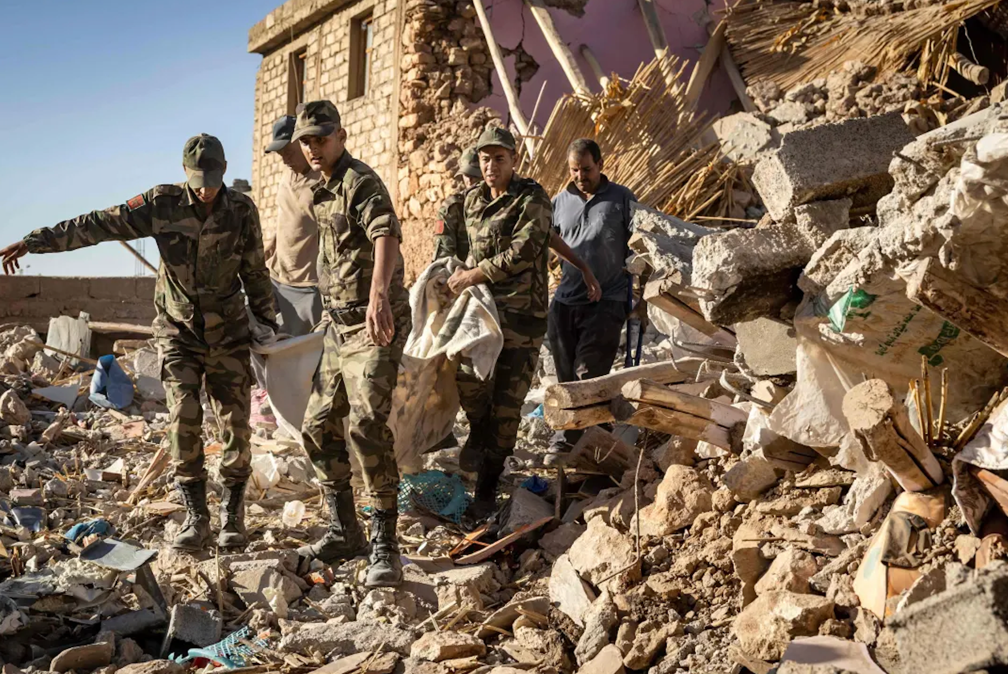 آخرین آمار از قربانیان زلزله مرگبار مراکش؛ بیش از  دو هزار نفر کشته و دو هزار تن زخمی شدند