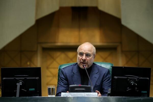 Iran's Parliament Speaker Mohammad Bagher Ghalibaf 