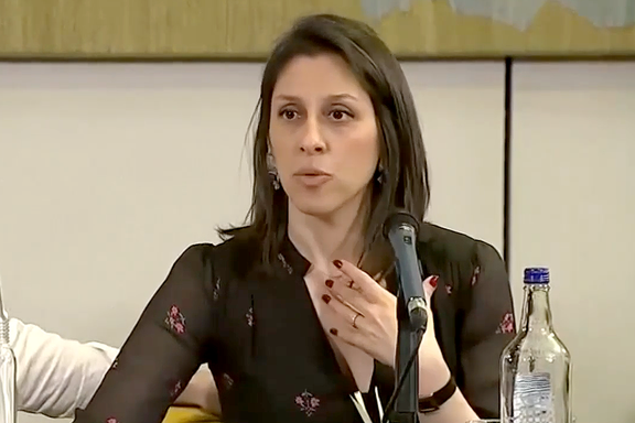 زاغري في مؤتمر صحافي: قالوا لي في إيران لن نفرج عنك حتى تسدد بريطانيا الديون