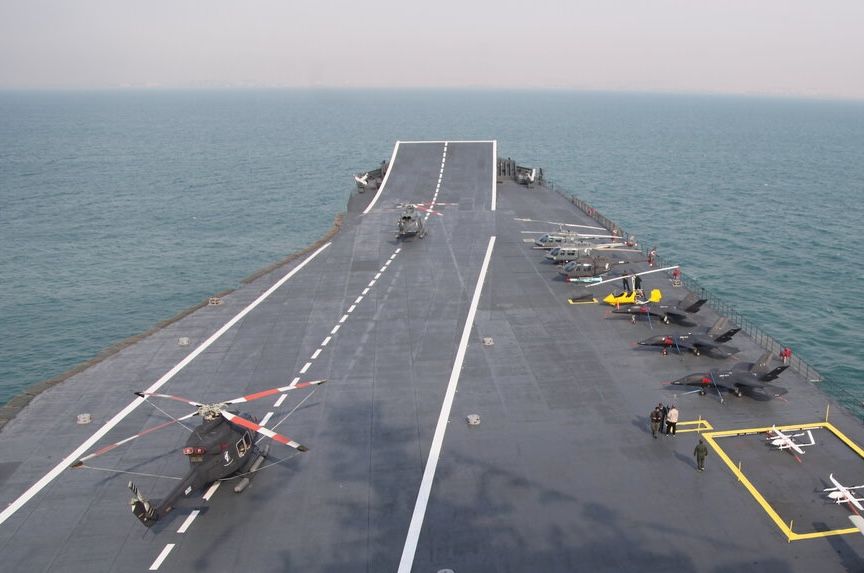 Iran unveils its first drone-carrier warship