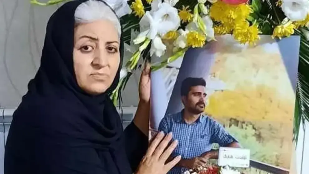 Nahid Shirpisheh, slain protester Pouya Bakhtiari's mother (Undated)