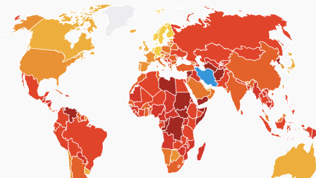 ایران در کنار گینه و بنگلادش در رده‌های انتهایی جدول شاخص ادراک فساد در سال ۲۰۲۲ قرار گرفت