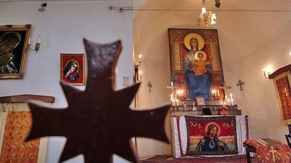 A small church in Iran. Undated