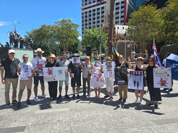 تجمعات در شهرهای مختلف جهان علیه اعدامها در ایران