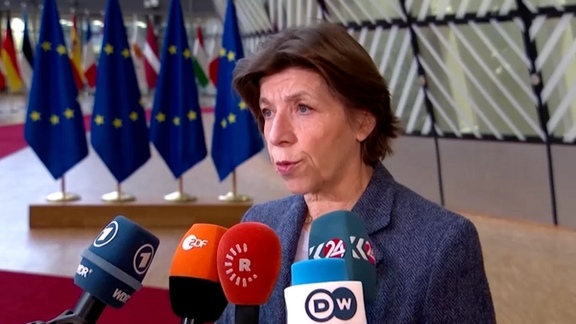 French Foreign Minister Catherine Colonna