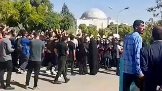 Coverage Of Nationwide Protests In Iran On October 8