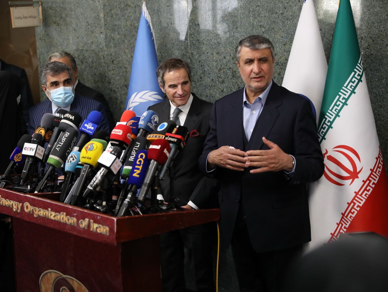 Nuclear Chief Says Iran’s Activities Continue Unabated