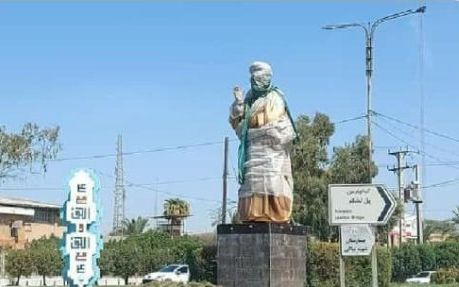 ساخت مجسمه ۴ متری ابراهیم رئیسی با هزینه ۱۰ میلیارد تومانی از سوی شهرداری اهواز