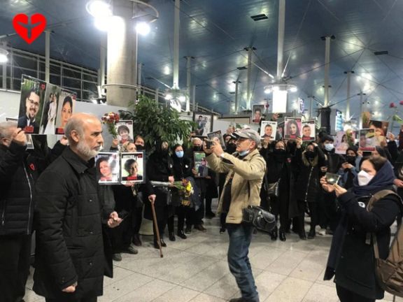 خانوادههای قربانیان هواپیمای اوکراینی به یاد لحظه سرنگونی این پرواز گردهم آمدند