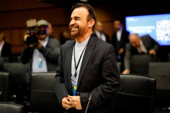 Reza Najafi, Permanent Representative of Iran to the United Nations (UN) arrives on the opening day of the agency's quarterly Board of Governors meeting at the IAEA headquarters in Vienna, Austria, June 9, 2025.