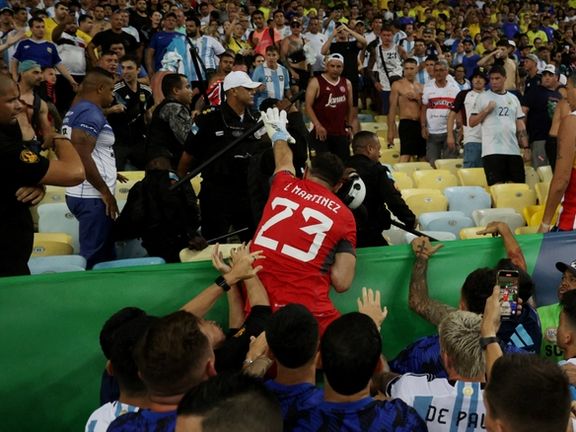 برزیل ۰-۱ آرژانتین؛ یاران مسی، سوپرکلاسیکو را در جهنم ماراکانا با درگیری فتح کردند