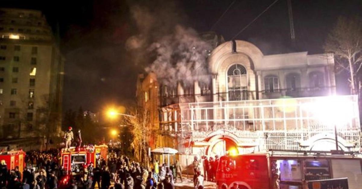 Attack on Saudi Arabia's embassy in Tehran in January 2016