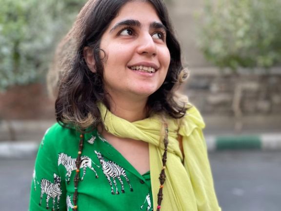 Iranian activist Sepideh Qolian