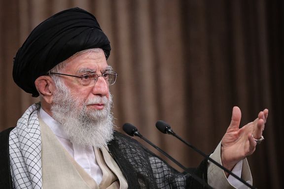 Ali Khamenei addressing followers in September 2020
