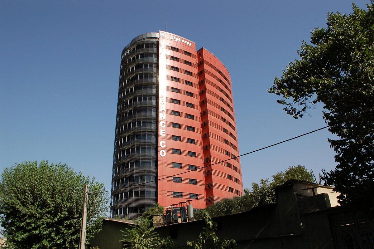 The headquarters of Iran Insurance company in Tehran
