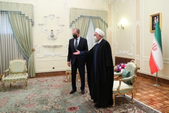 روحانی در دیدار با لاوروف: باز کردن پای اسرائیل در منطقه خلیج فارس اقدامی خطرناک است