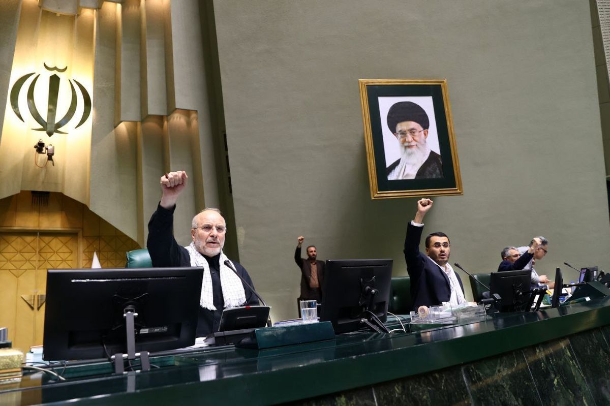 Iranian Parliament Speaker Bagher Ghalibaf 
