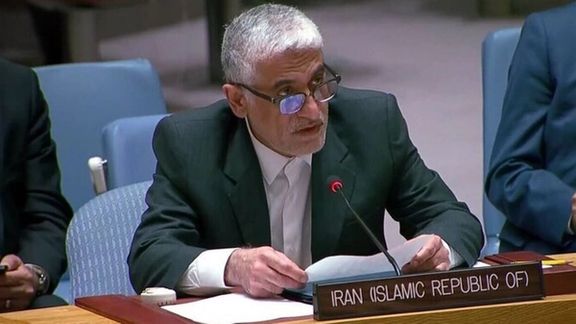 Iran’s Ambassador to the UN, Amir-Saeid Iravani