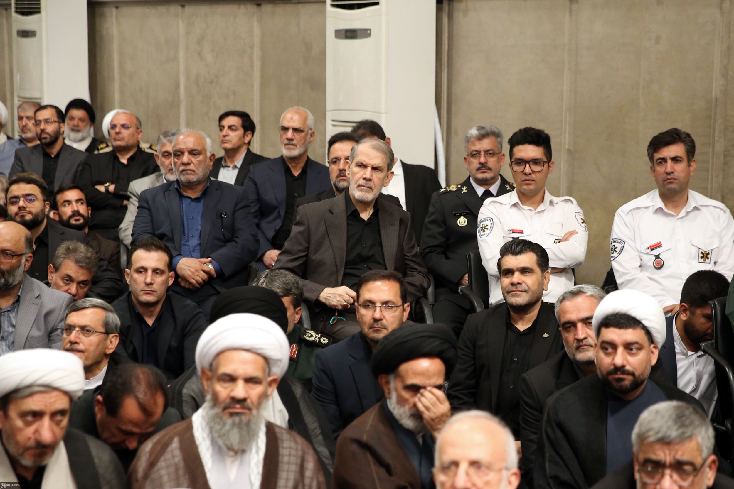 آرش میراسماعیلی،‌ تنها ورزشکار حاضر در مراسم تنفیذ مسعود پزشکیان