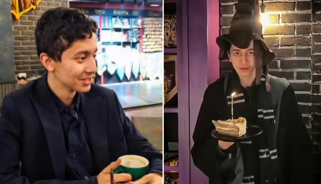 Sina Ashkbousi, 17, had a Harry Potter themed birthday party before being shot during the January protests in Iran