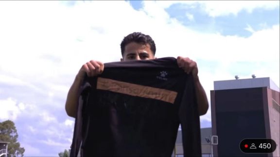 حمایت بازیکن ایرانیالاصل تیمملی فوتبال استرالیا از اعتراضات سراسری مردم