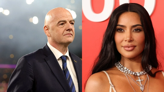 دعوت اینفانتینو از کیم کارداشیان برای جامجهانی ۲۰۲۶، دو سال قبل از شروع!