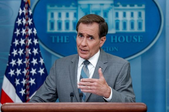 White House spokesperson John Kirby during the daily press briefing at the White House in Washington, July 17, 2023