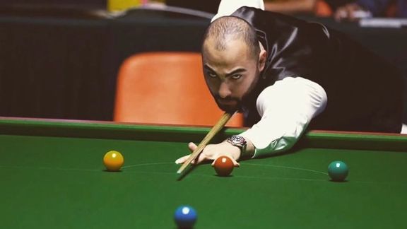 صعود حسین وفایی به مسابقات اسنوکر قهرمانی جهان