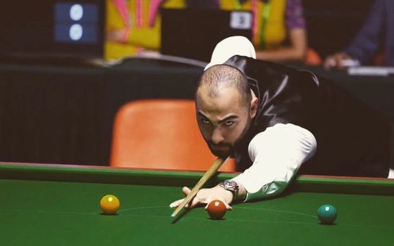 صعود حسین وفایی نماینده اسنوکر ایران به جمع ۱۶ نفر برتر قهرمانی جهان