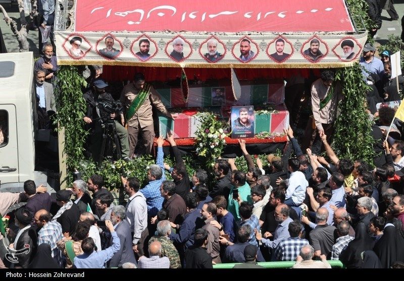Iran Holds Funeral For IRGC Officers Killed In Damascus Consulate Strike
