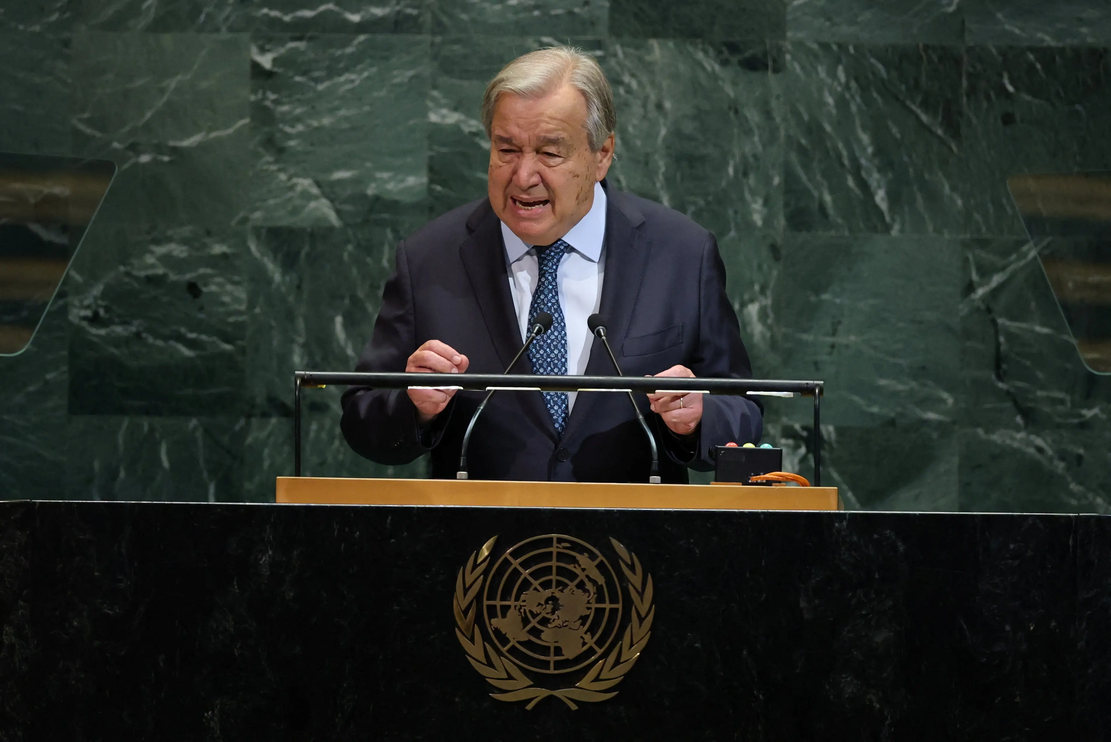 دبیرکل سازمان ملل: تنها راه صلح پایدار در خاورمیانه، راه‌حل دو کشوری است