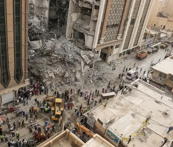 افزایش تعداد جان‌باختگان متروپل به ۳۷ نفر؛ فضای امنیتی همچنان بر آبادان حاکم است