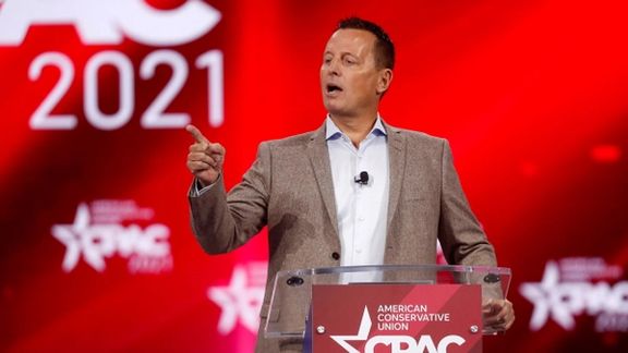 Ric Grenell, former acting director of U.S. National Intelligence speaks at the Conservative Political Action Conference (CPAC) in Orlando, Florida, February 27, 2021.