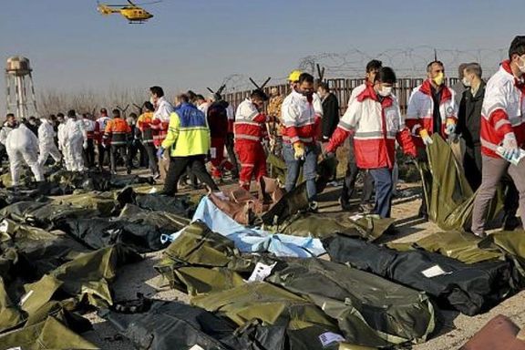 Victims of downed Ukrainian flight on January 8, 2020