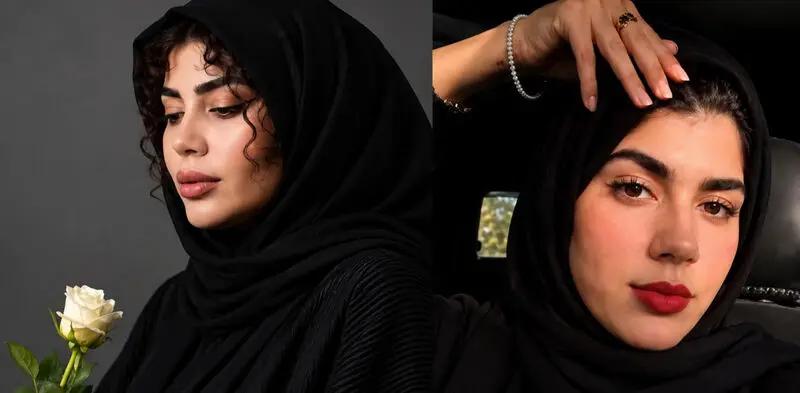 Fereshteh Yousefzadeh and her two daughters, who were killed in a family shooting in Dehloran, western Iran.