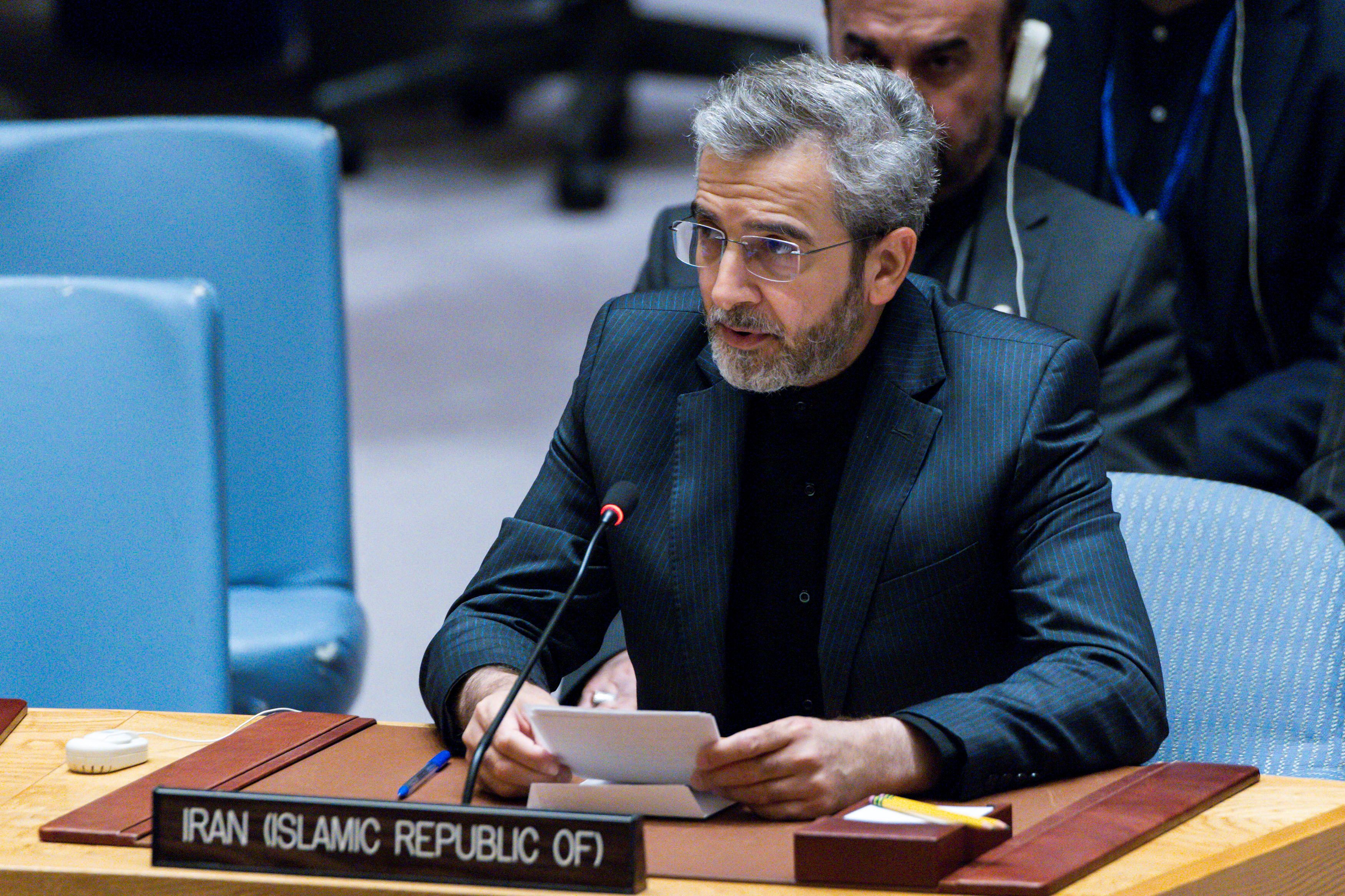 Iran's acting FM champions Pezeshkian's 'new' foreign policy at UN