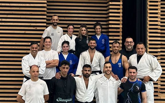 برای حضور در المپیک؛ تیم پناهندگان فدراسیون جهانی جودو با اعضای ایرانی وارد پاریس شد