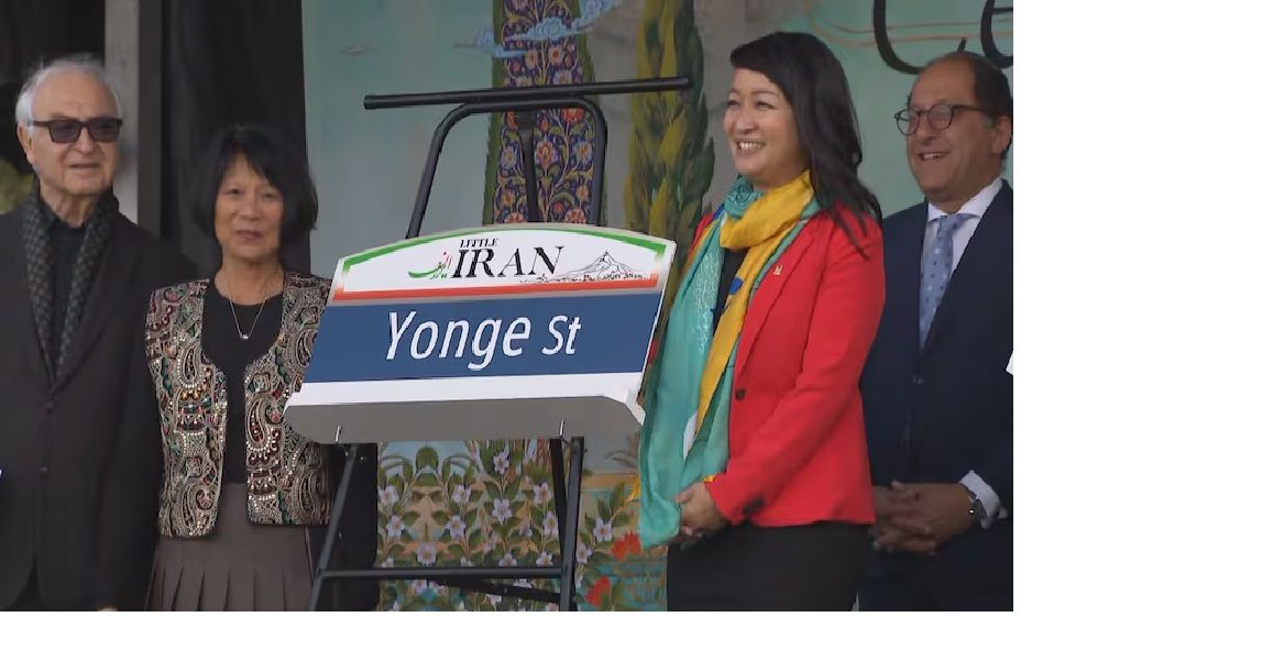 Toronto mayor inaugurates new ‘Little Iran’ cultural district