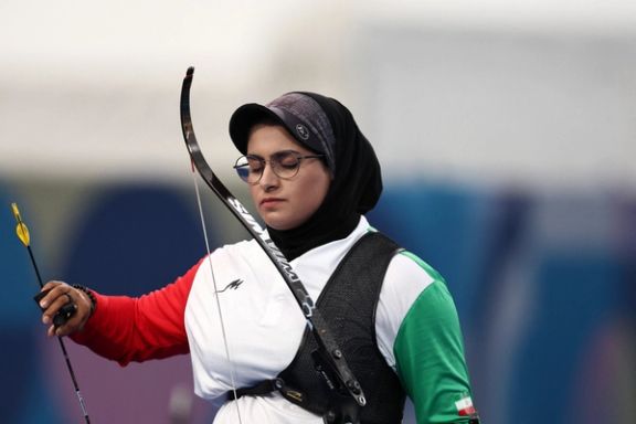 مبینا فلاح، کماندار زن ایرانی، به دور دوم المپیک رسید و حذف شد