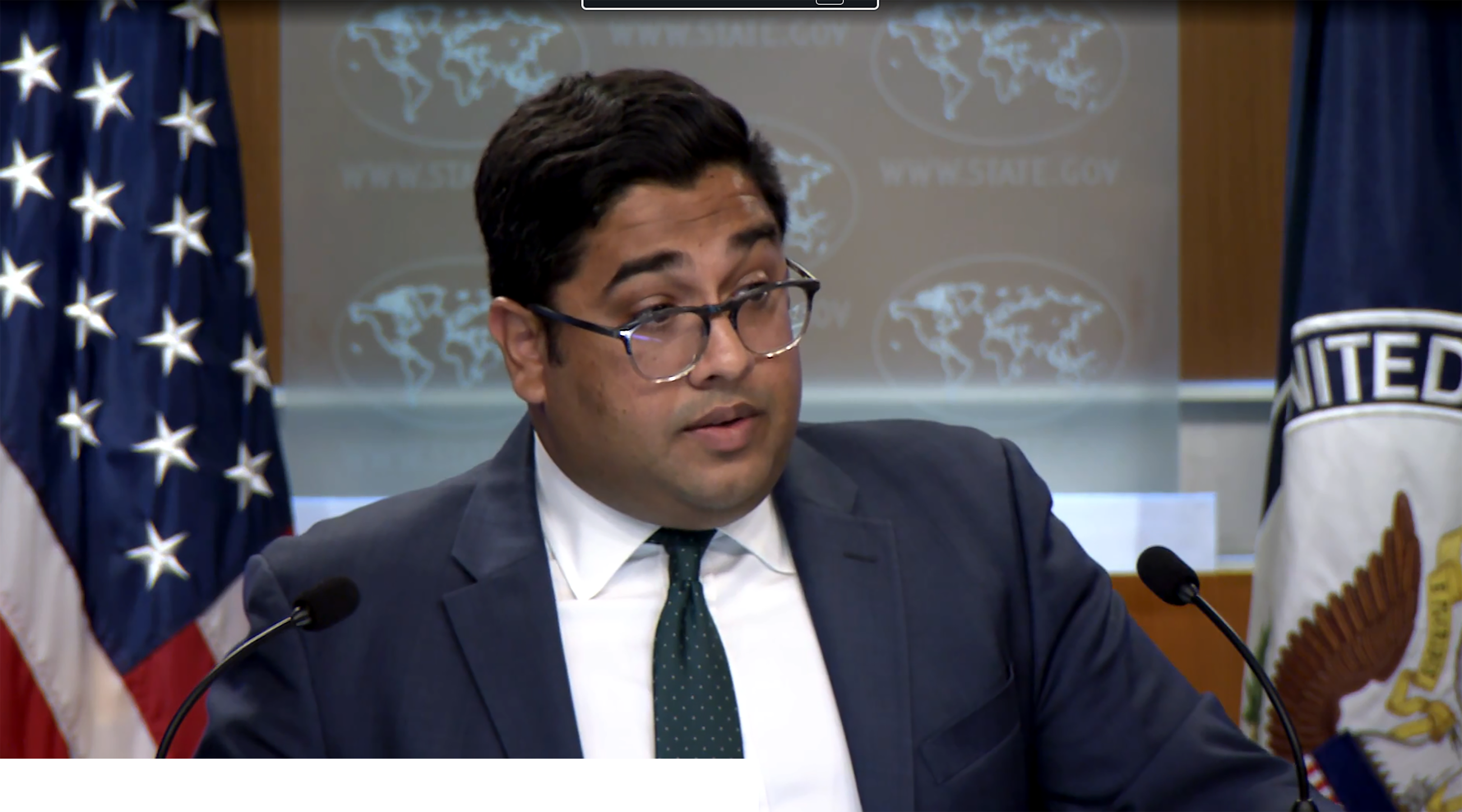 وزارت خارجه آمریکا: برابر تهدیدات ایران اقدامات مقتضی انجام می‌دهیم