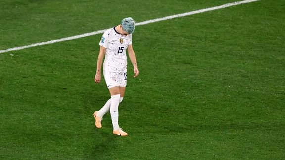 کناره گیری مگان راپینو از بازی در تیم ملی امریکا؛ خداحافظی اسطوره با فوتبال ملی