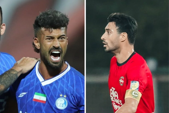 شکست تراکتور از استقلال؛ شجاع خلیلزاده و رامین رضاییان در پایان بازی با هم درگیر شدند