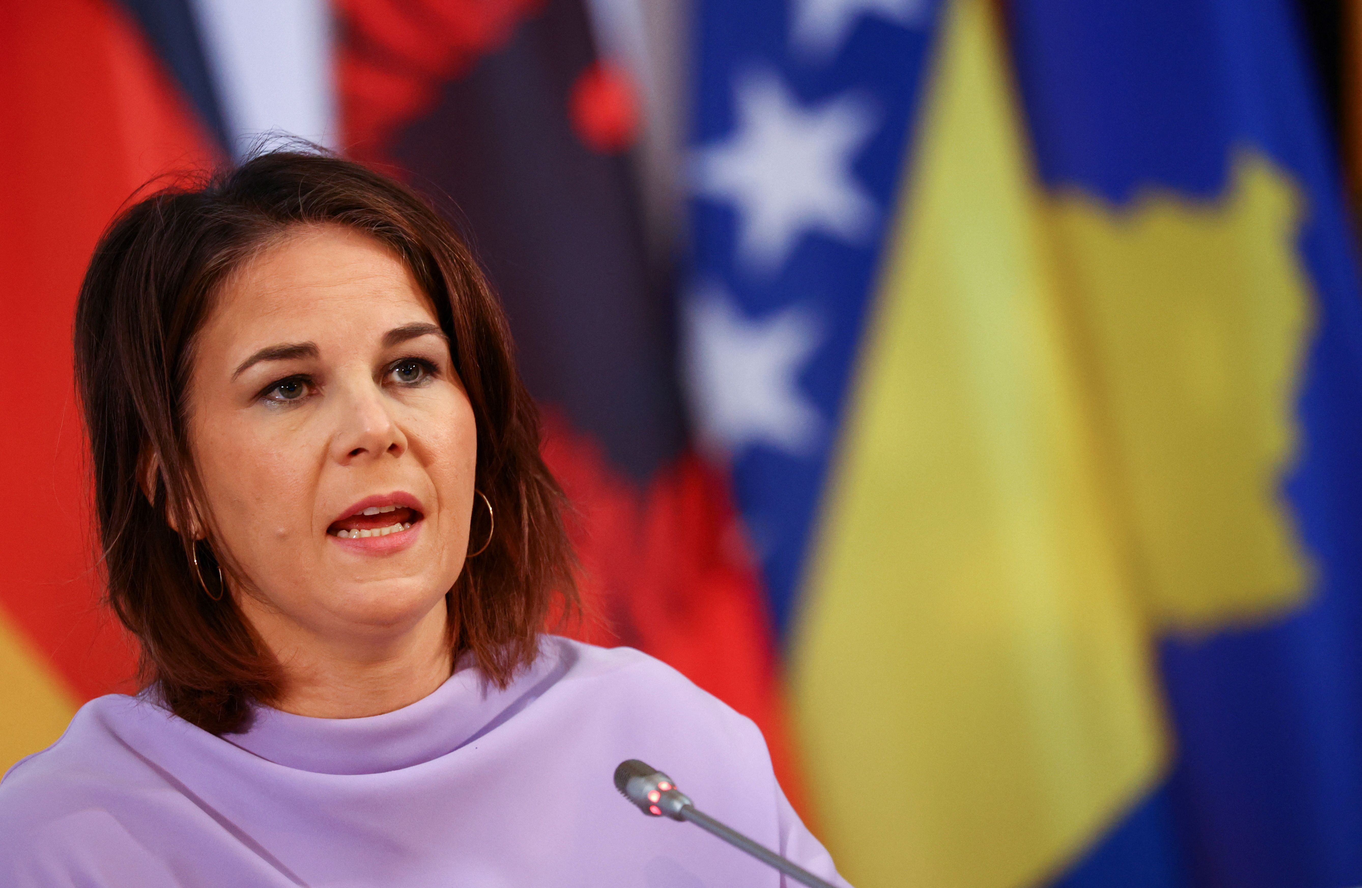 German Foreign Minister Annalena Baerbock, October 21, 2022