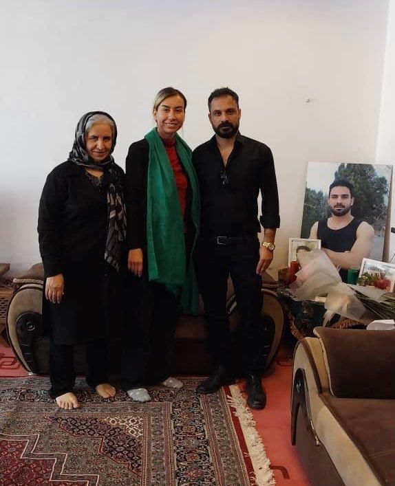 سعید افکاری: الهام افکاری باید پنج سال با پابند در حبس خانگی باشد