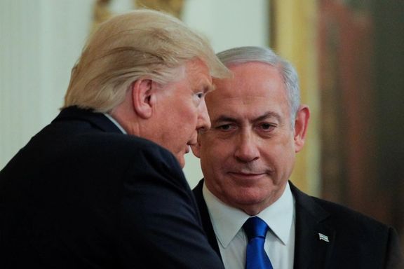 US President Donald Trump and Israel's Prime Minister Benjamin Netanyahu